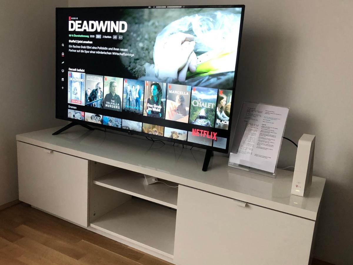 Neubau Wohnung Stadlau Wina Bagian luar foto